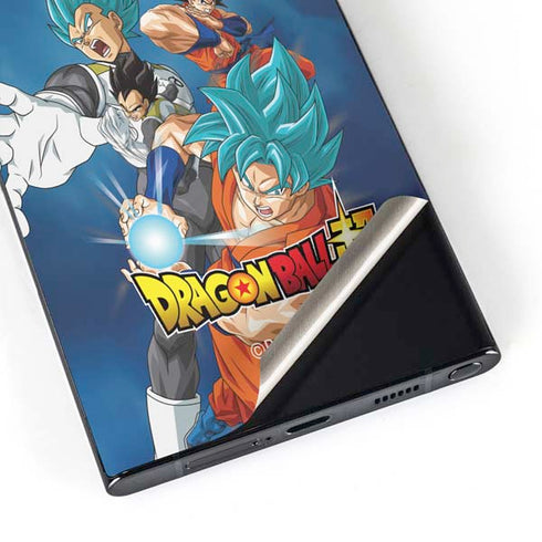 Dragon Ball Super Goku Vegeta Super Ball Galaxy S25 Ultra Skin